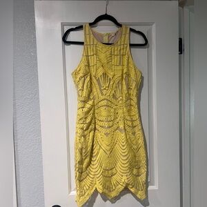 Yellow dress